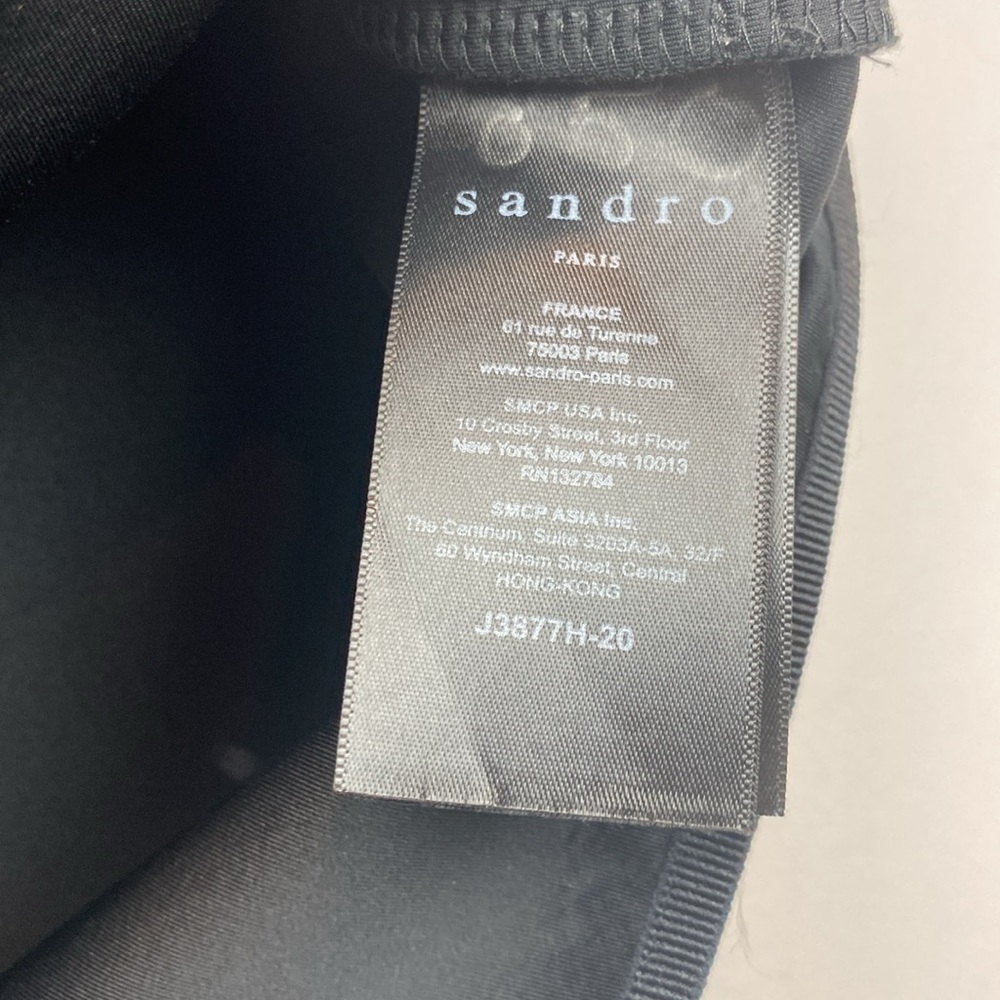 SANDRO • Juliena Scuba Skirt with pockets - Picture 7 of 9